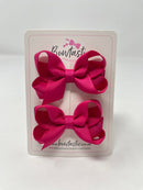 2 Inch Bow - Azalea - 2 Pack