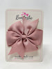 4 Inch Pinwheel Bow - Antique Mauve
