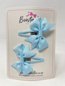 2.5 Inch Snap Clips - Light Blue - 2 Pack
