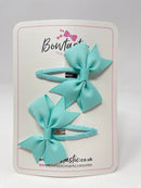 2.5 Inch Snap Clips - Aqua - 2 Pack