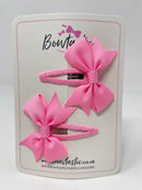 2.5 Inch Snap Clips - Geranium Pink - 2 Pack