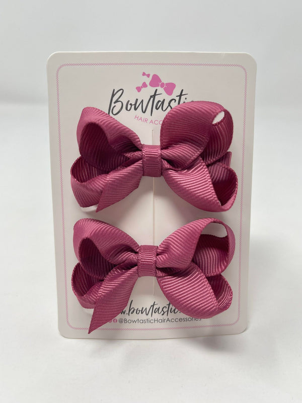 2 Inch Bow - Victorian Rose - 2 Pack