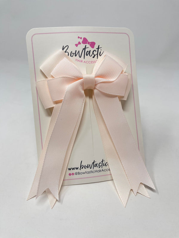4 Inch Double Tail Bow - Sideshow Rose