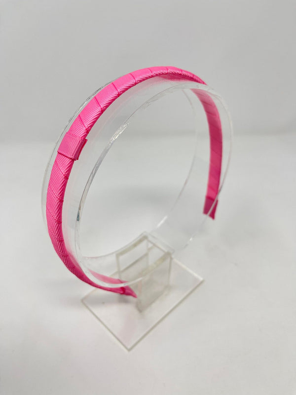 Interchangeable Alice Band - Hot Pink