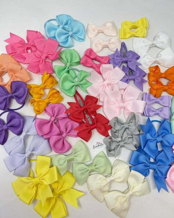 Surprise Bundle - Matching Pairs - Small Bow/Bobbles Pairs - 10 Pack