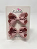 2 Inch Bow - Antique Mauve - 2 Pack