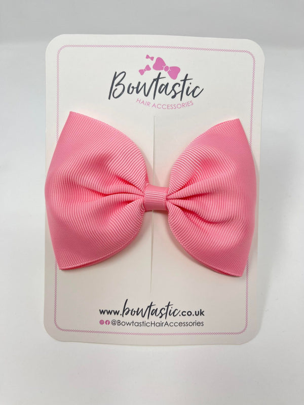 4.5 Inch Tuxedo Bow - Pink