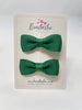 1.75 Inch Bows - Forest Green - 2 Pack