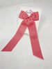 XL 4 Inch Tail Bow - Dusty Rose
