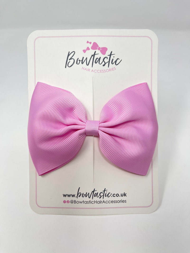 4.5 Inch Tuxedo Bow - Tulip