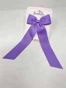 XL 4 Inch Tail Bow - Hyacinth
