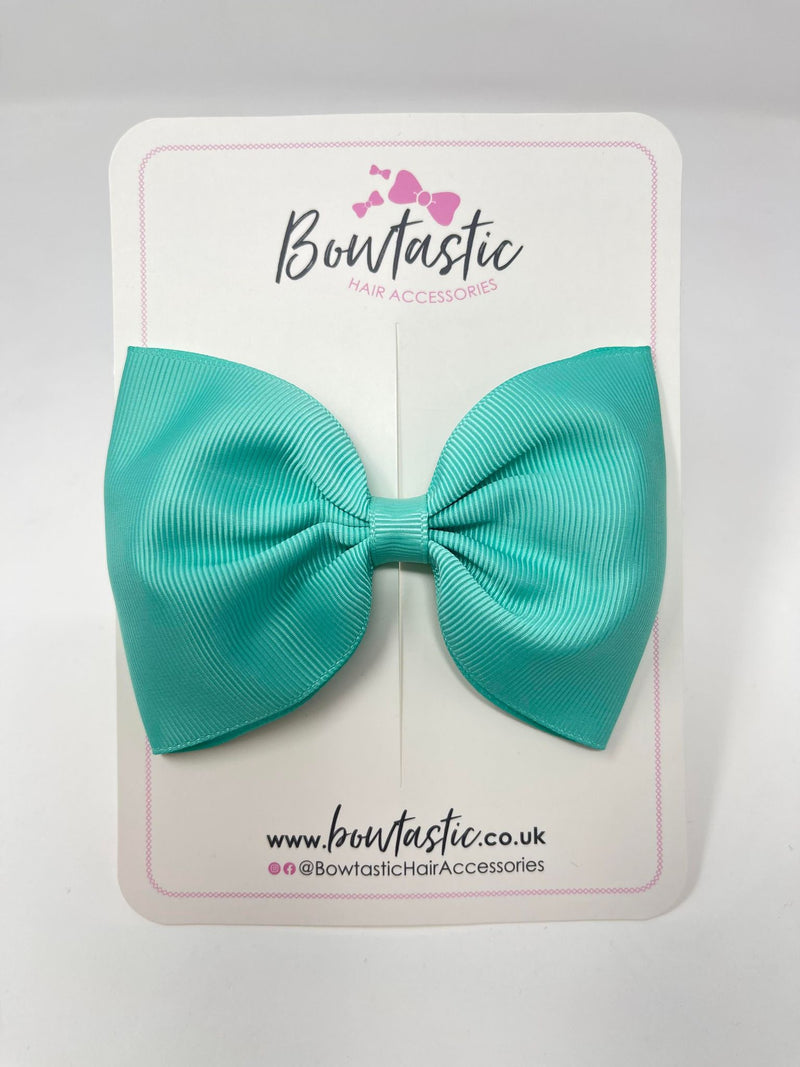 4.5 Inch Tuxedo Bow - Tropic