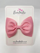 4.5 Inch Tuxedo Bow - Peony