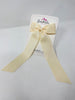 XL 4 Inch Tail Bow - Cream