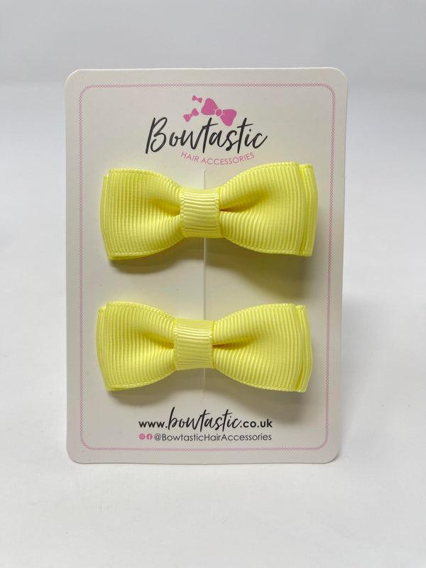 1.75 Inch Bows - Baby Maize - 2 Pack