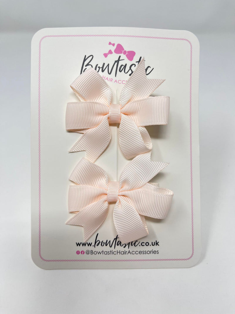 2.75 Inch Pinwheel Bow - Sideshow Rose - 2 Pack