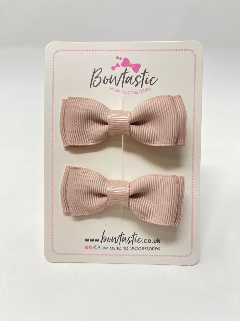 1.75 Inch Bows - Vanilla - 2 Pack