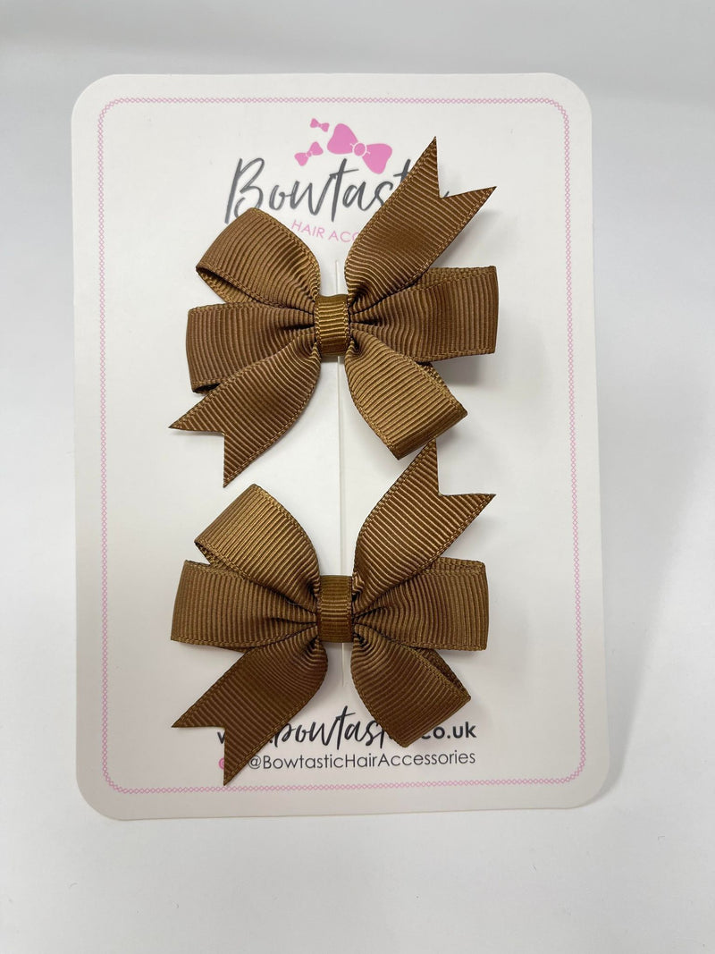 2.75 Inch Pinwheel Bow - Turftan - 2 Pack