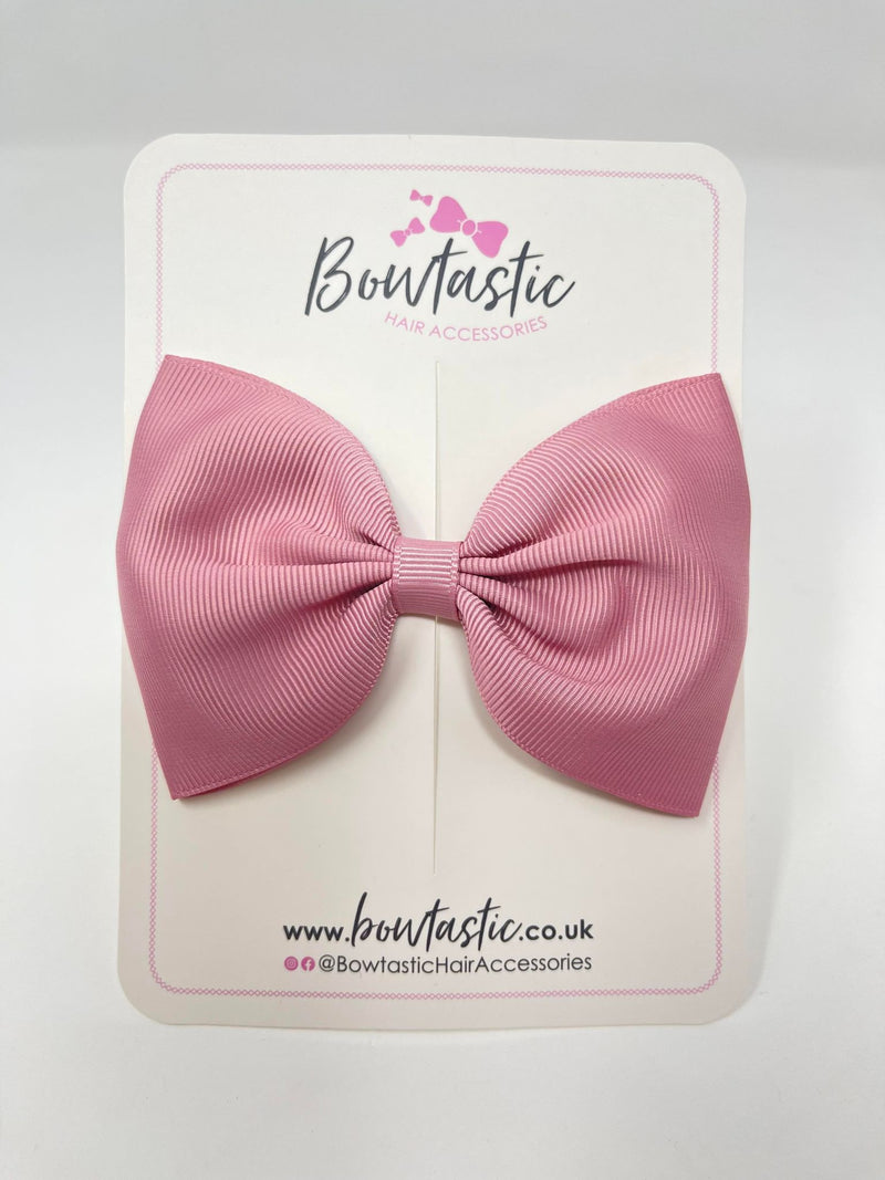 4.5 Inch Tuxedo Bow - Quartz