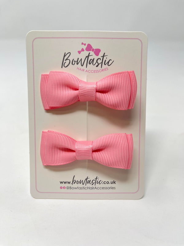 1.75 Inch Bows - Pink - 2 Pack