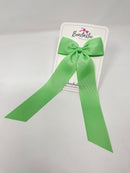 XL 4 Inch Tail Bow - Mint Green