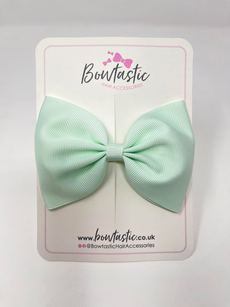 4.5 Inch Tuxedo Bow - Crystalline