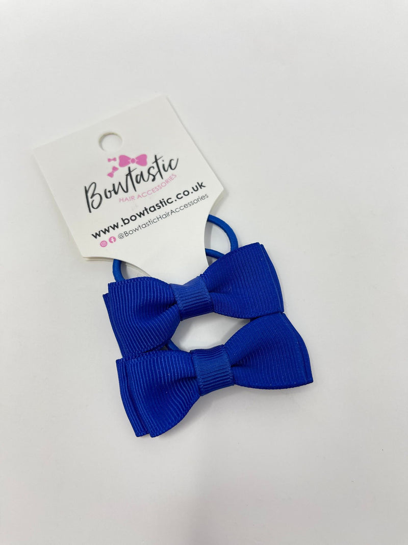 1.75 Inch Bow Thin Elastic - Cobalt - 2 Pack