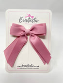 3 Inch Tail Bow - Quartz