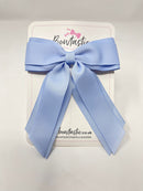4.5 Inch Tail Bow - Bluebell
