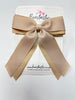 4.5 Inch Tail Bow - Latte