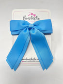 4.5 Inch Tail Bow - Blue Mist