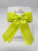 4.5 Inch Tail Bow - Pineapple