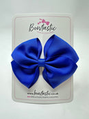 4 Inch Flat Bow - Cobalt