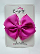 4 Inch Flat Bow - Garden Rose