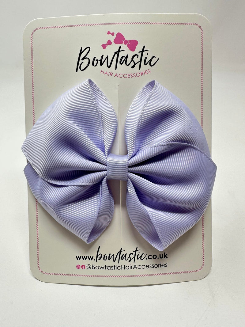 4 Inch Flat Bow - Lilac Mist