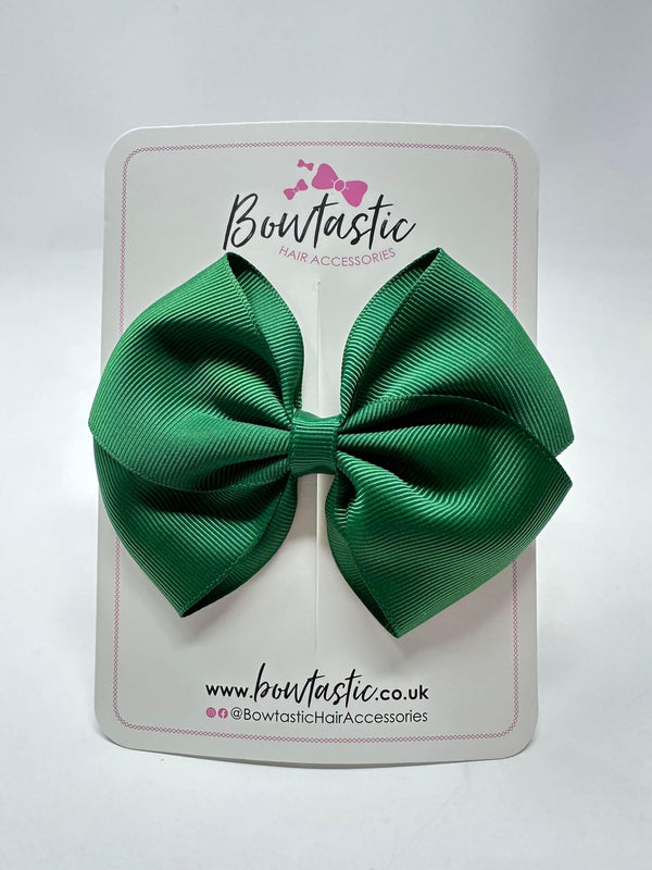 4 Inch Flat Bow - Forest Green