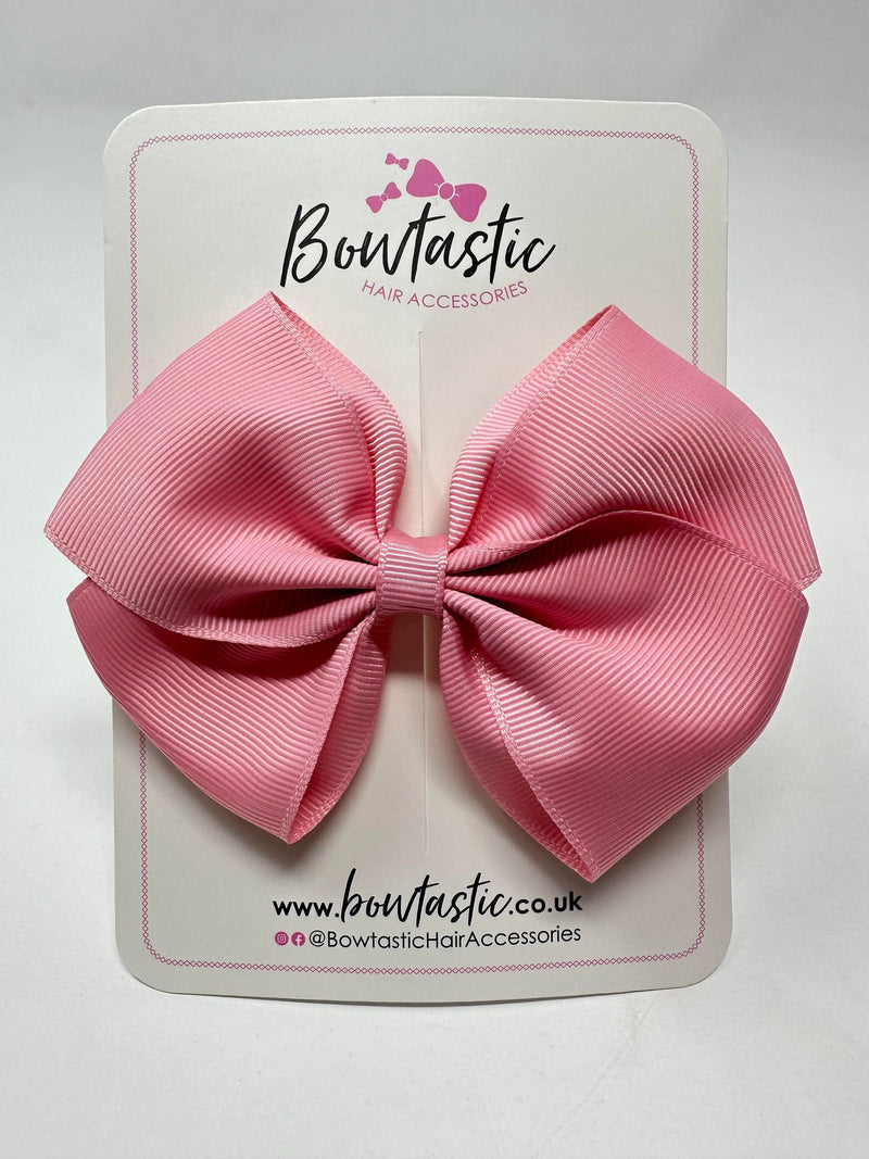 4 Inch Flat Bow - Peony