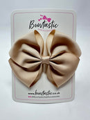 4 Inch Flat Bow - Tan