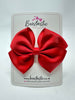 4 Inch Flat Bow - Red