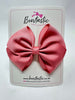 4 Inch Flat Bow - Dusty Rose