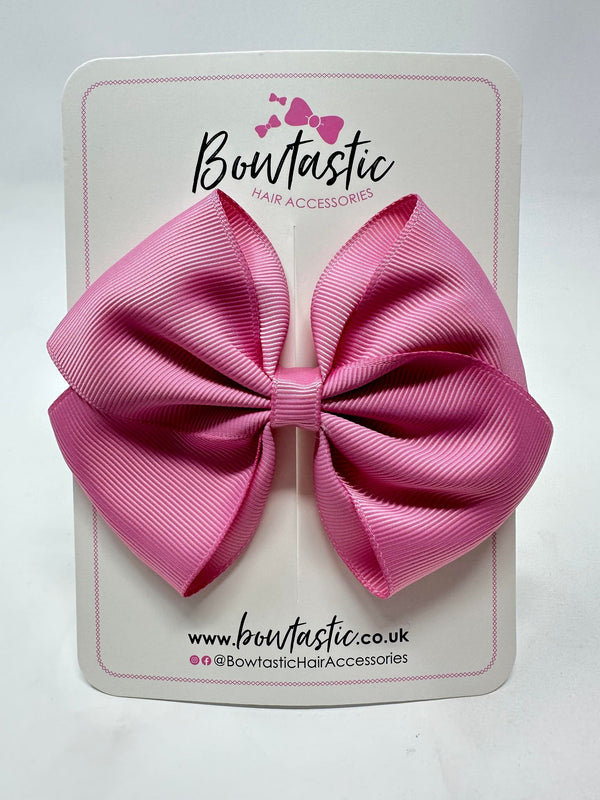 4 Inch Flat Bow - Wild Rose