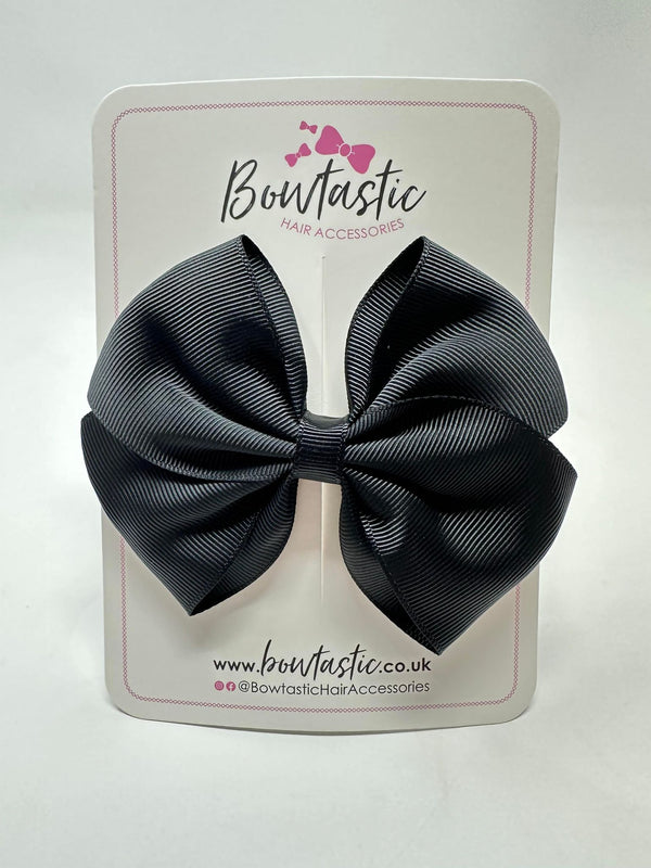 4 Inch Flat Bow - Black