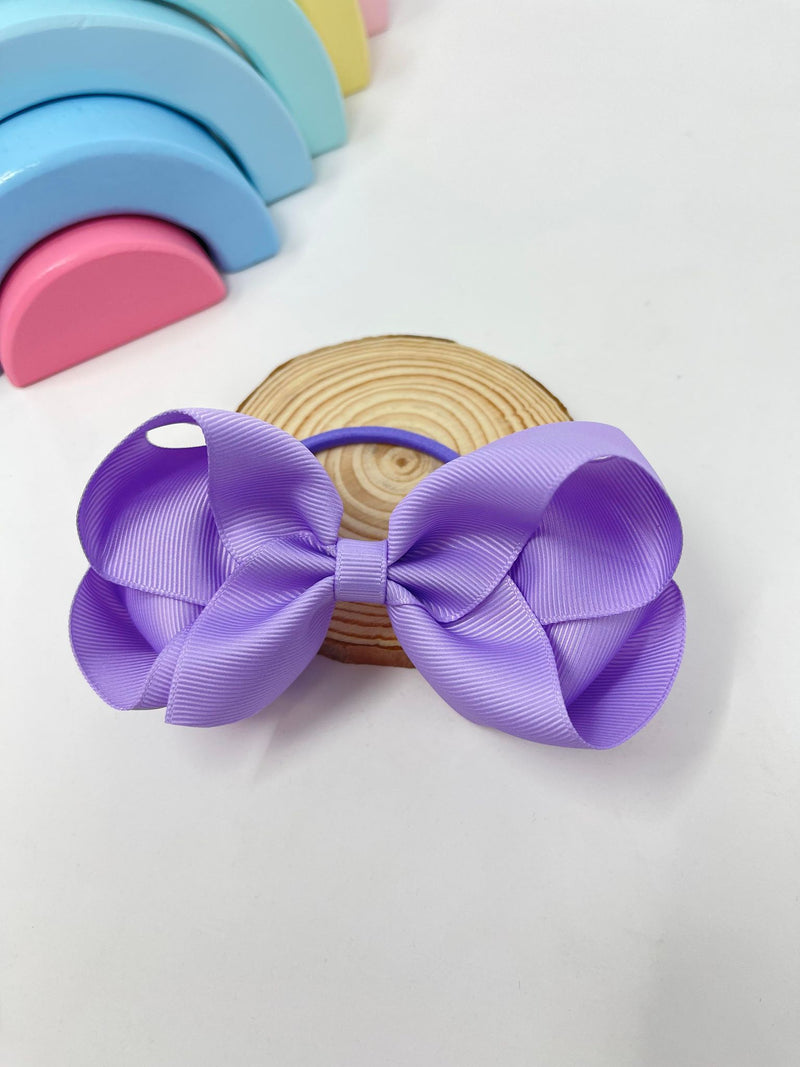 4.25 Inch Bow Bobble - Light Orchid