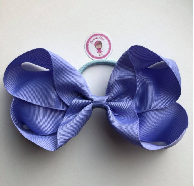 5 Inch Bow Bobble - Iris