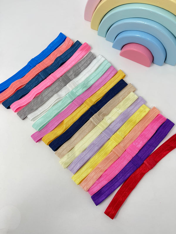 Soft Stretchy Interchangeable Headbands - 5 Pack